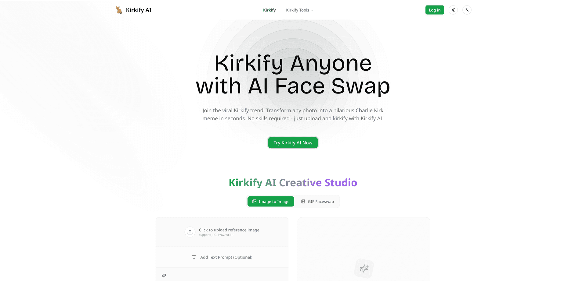 Kirkify AI Face Swap Generator - Product Image