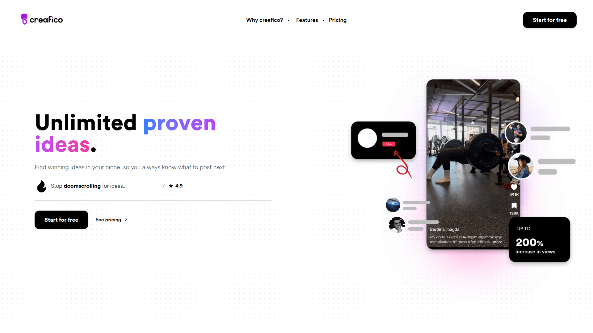 creafico - Content Analysis & Growth Insights