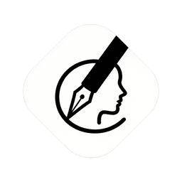 Create a Caricature with AI startup logo on Aura++