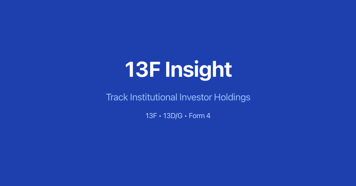 Smart Money Tracking Platform