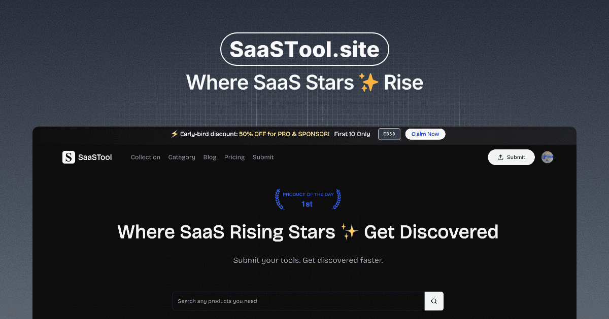 SaaSTool Directory & Launchpad - Product Image