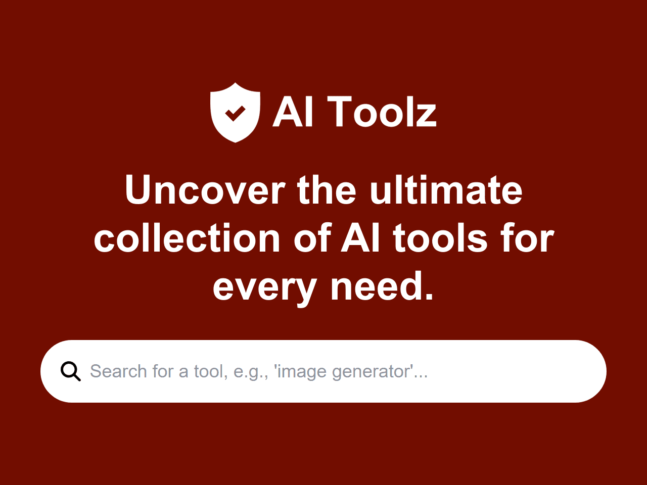 AI Toolz - AI Tools Directory & Comparison Platform