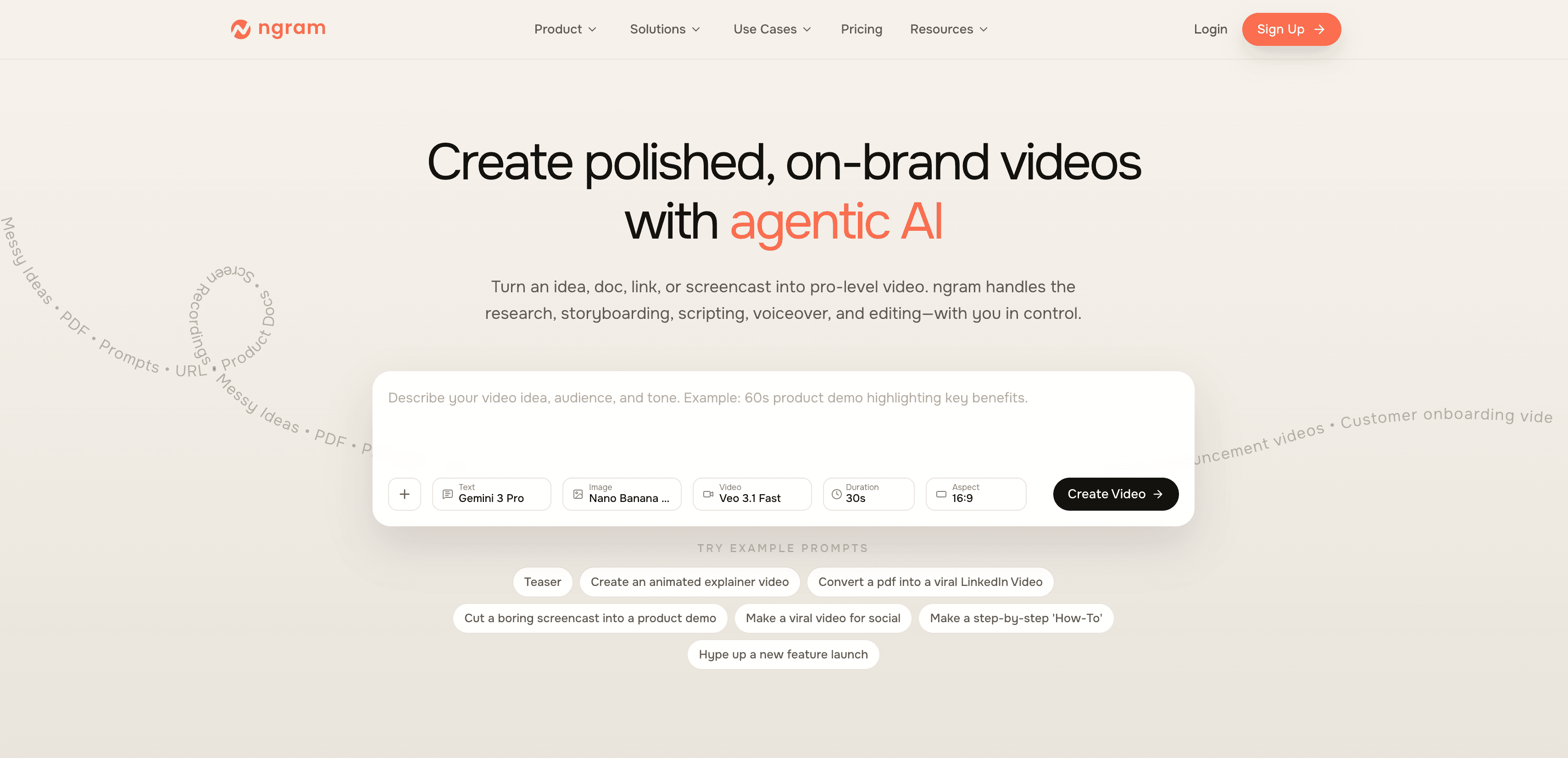 AI Video Creation Platform