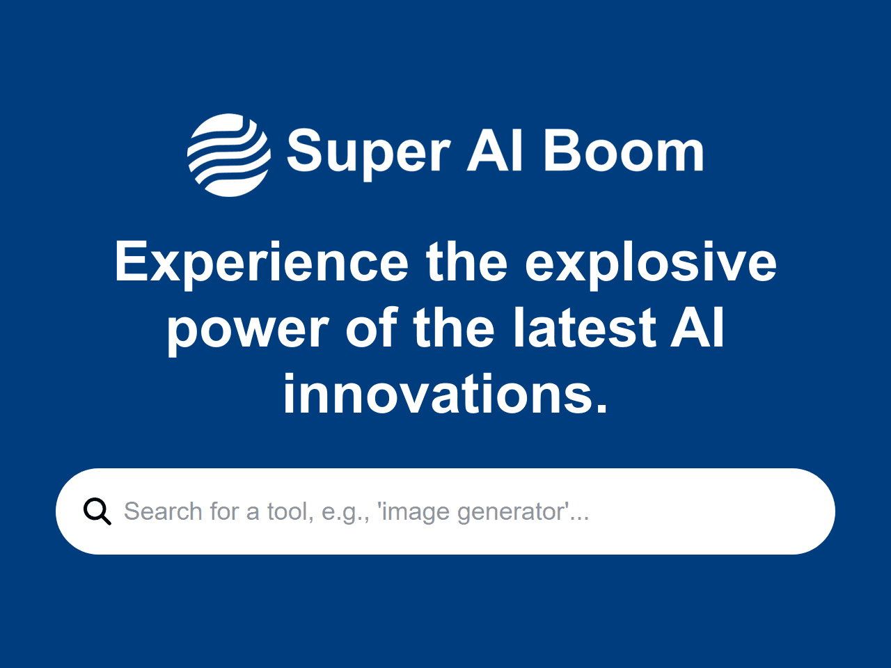 Super AI Boom - Product Image