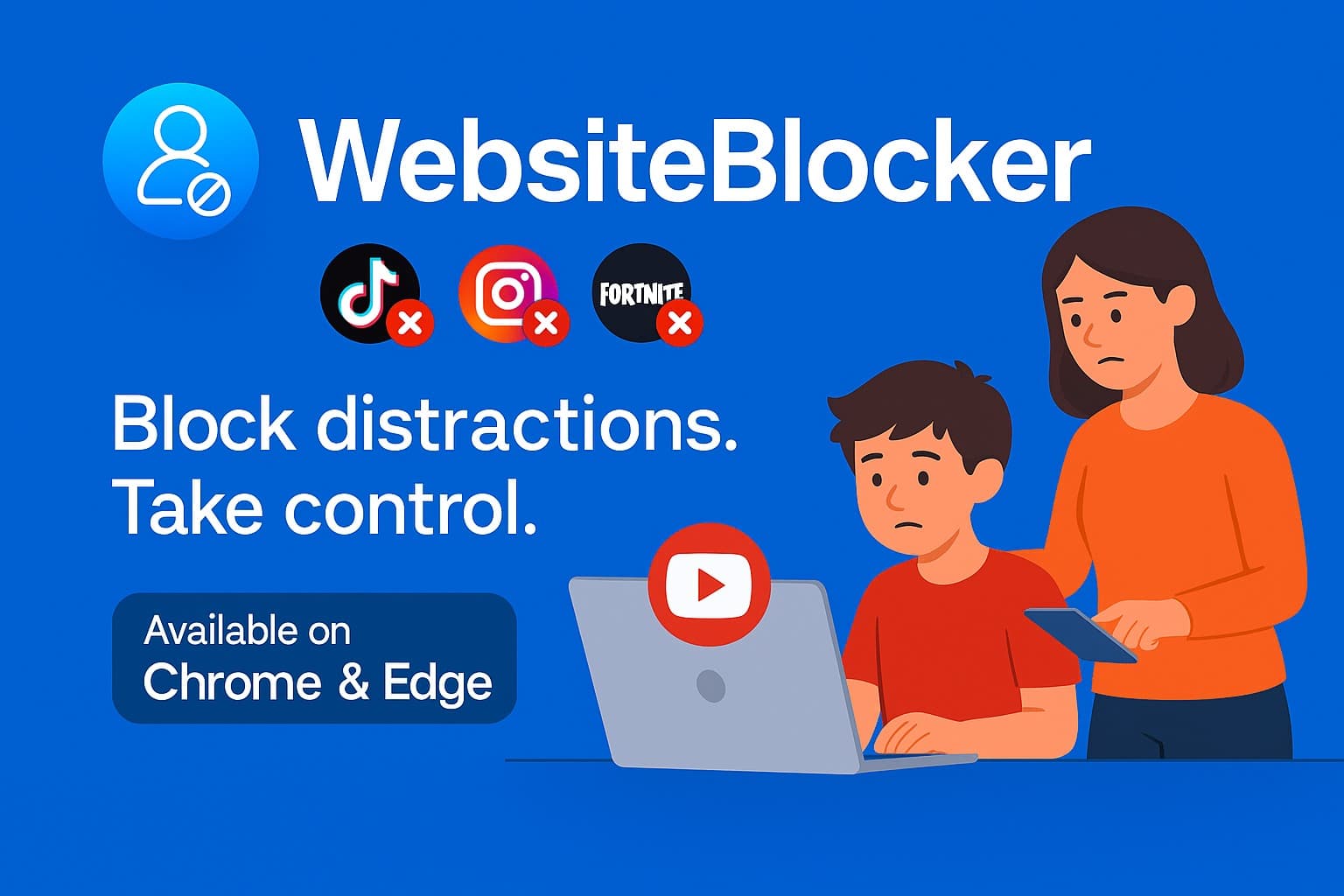 Website Blocker Extension Suite - Product Image