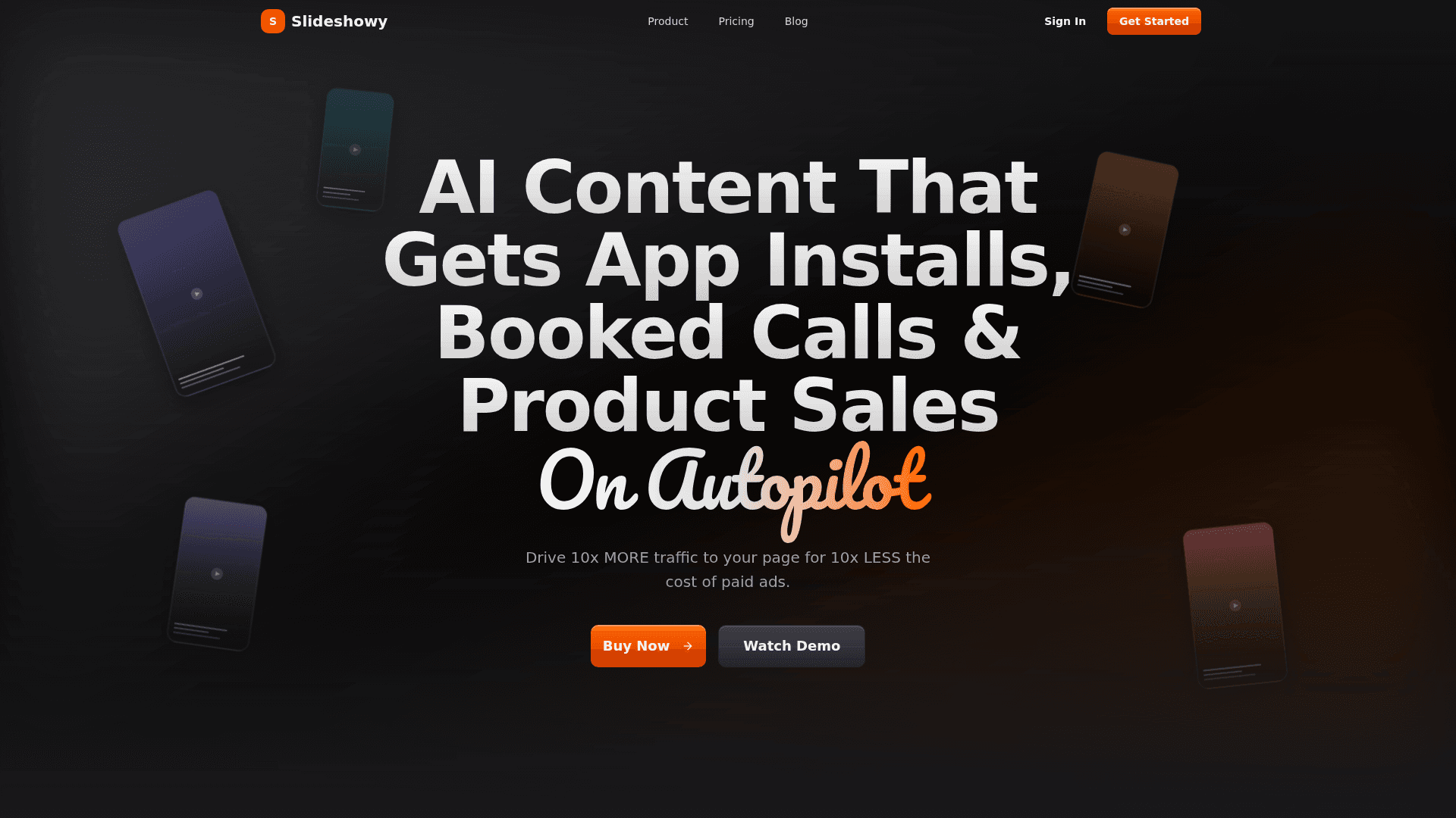 AI-Powered Viral Slideshow Creator - Product Image