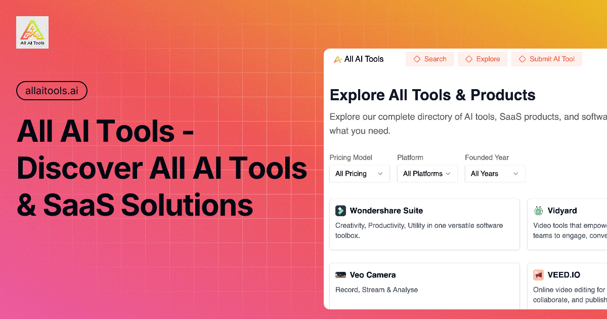 All-in-One AI Tools Directory