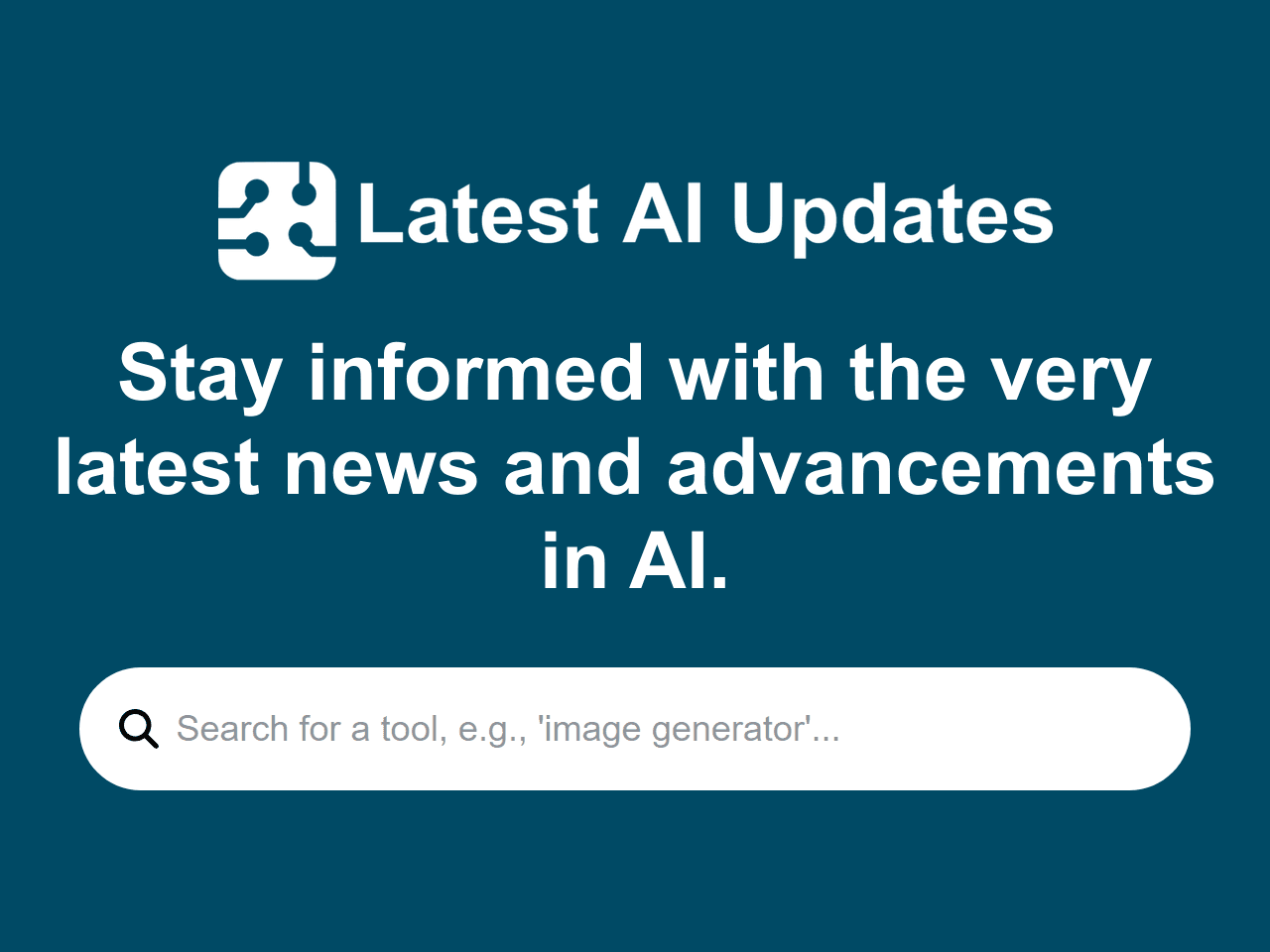 Latest AI Tools - Product Image