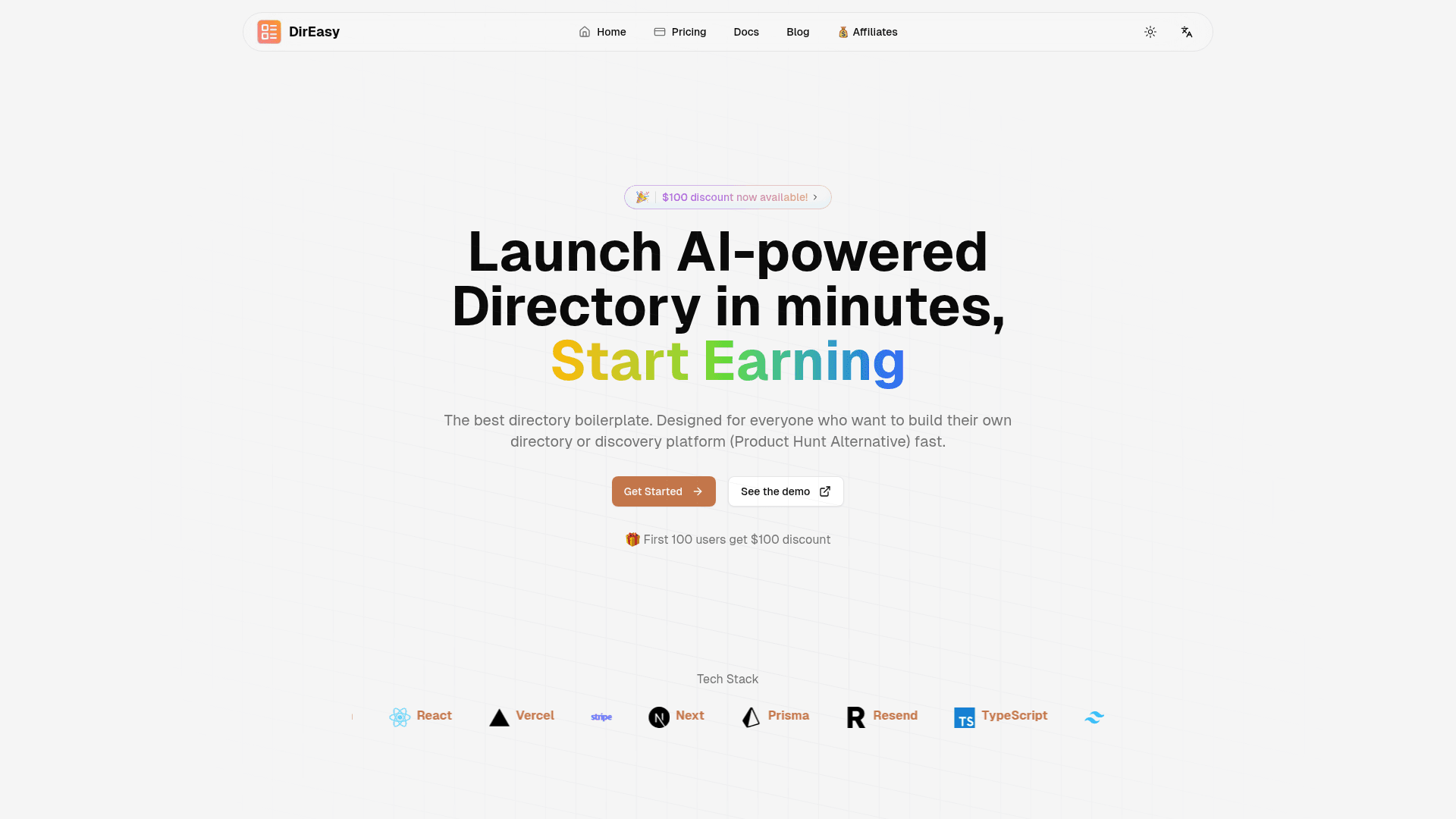 DirEasy - AI-Powered Directory Builder - Product Image