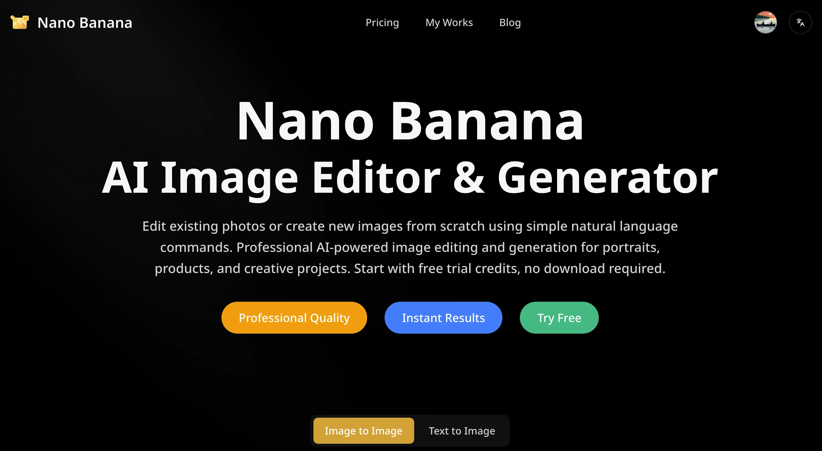 Nano Banana AI Image Editor & Generator