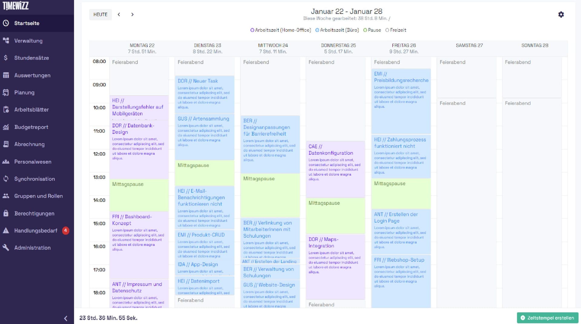 timewizz - Agile Time Tracking & Project Management - Product Image