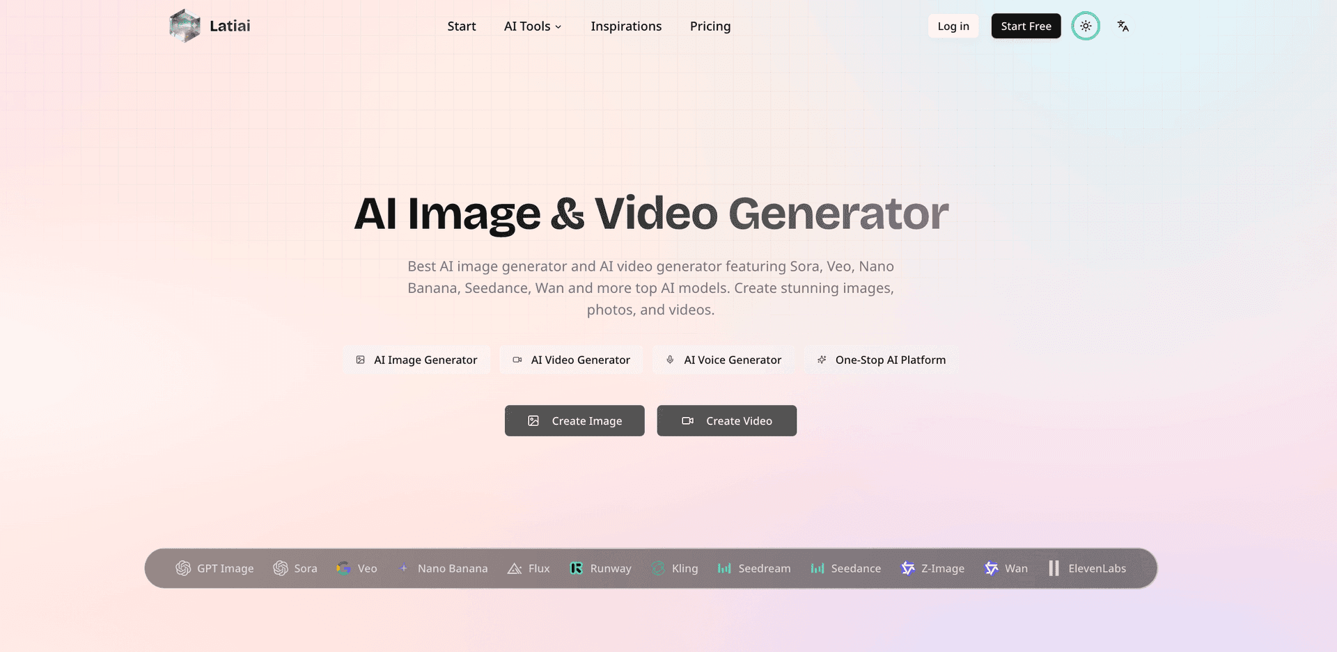 All-in-One AI Image & Video Generator - Product Image