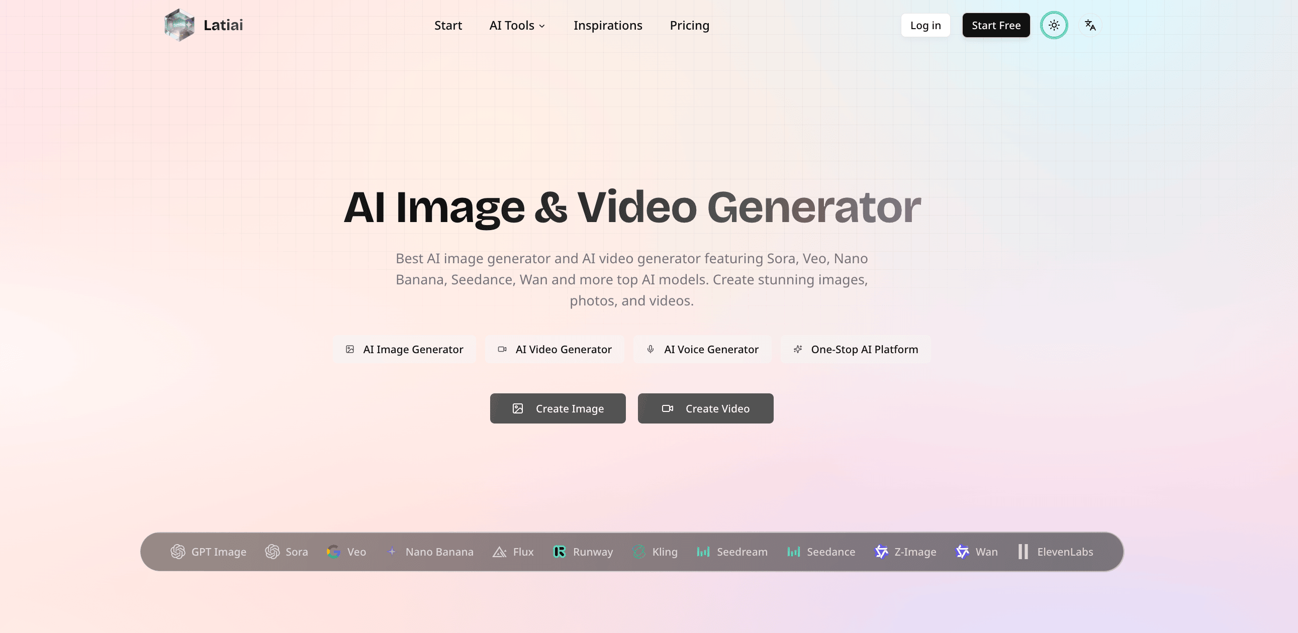 All-in-One AI Image & Video Generator