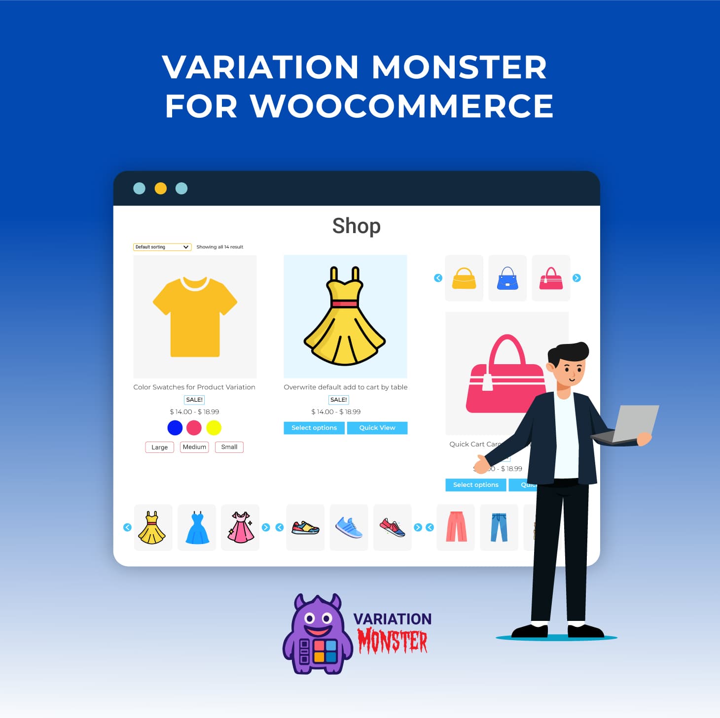 Variation Monster for WooCommerce - Product Image
