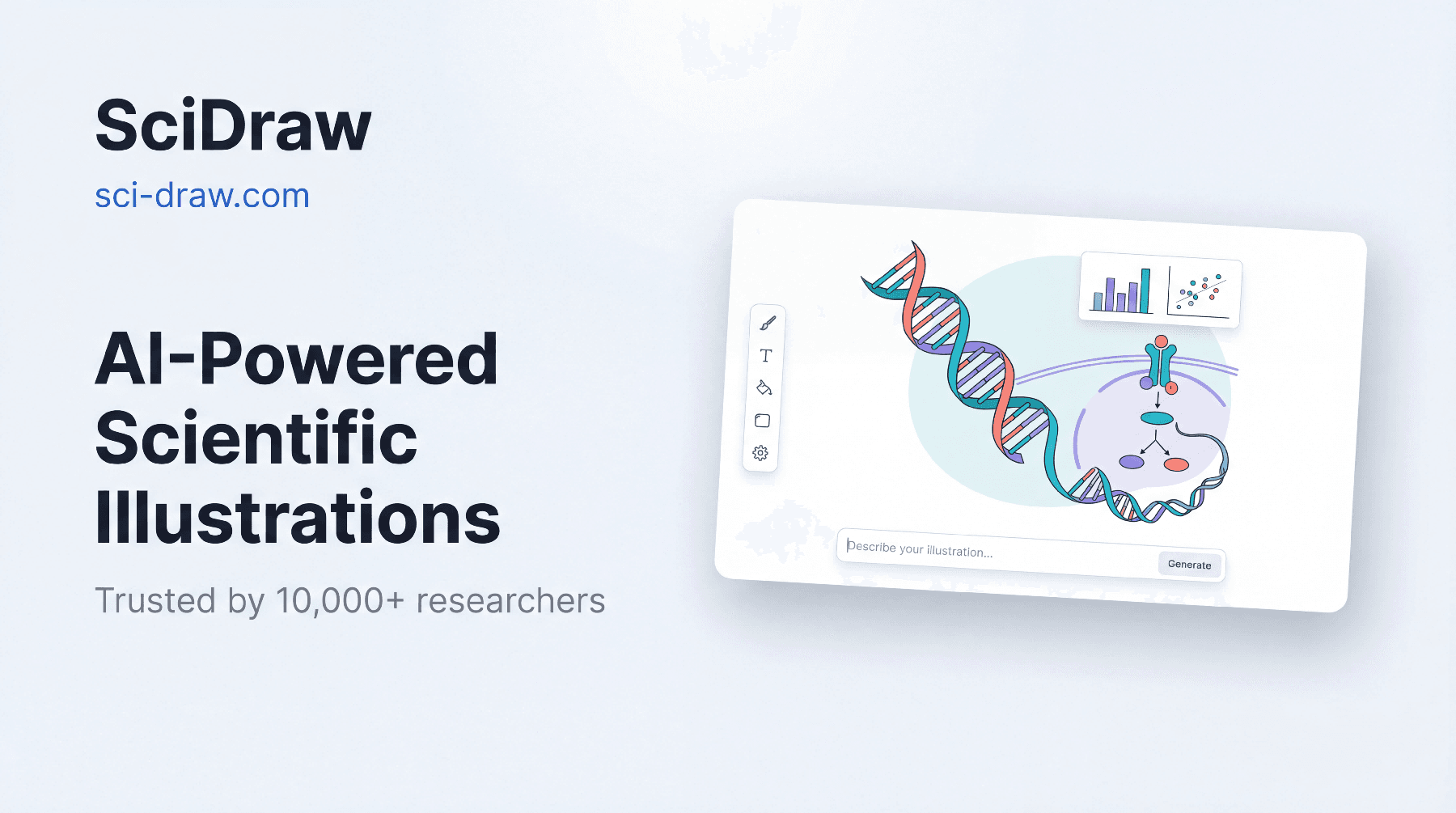 SciDraw - AI Scientific Illustration & Data Visualization - Product Image