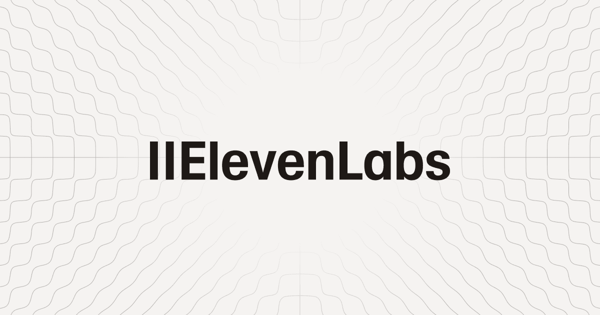 ElevenLabs Voice AI Platform - Product Image