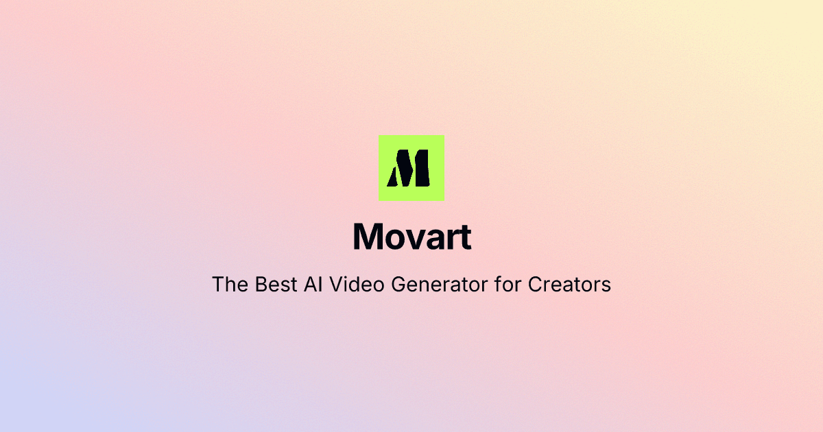 MovArt AI - AI Video & Image Generator - Product Image