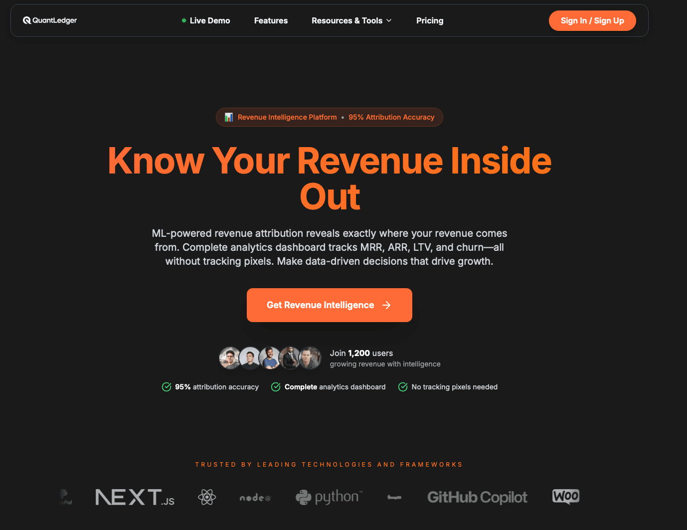 QuantLedger - Product Image