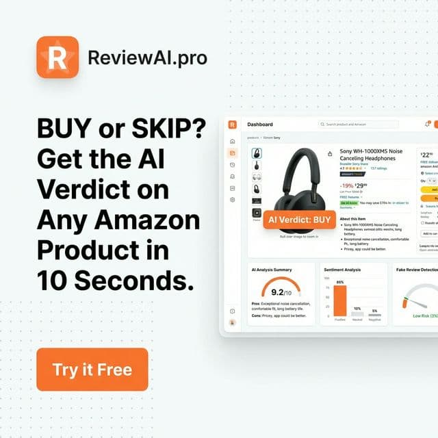 ReviewAI - AI-Powered Amazon Review Analysis