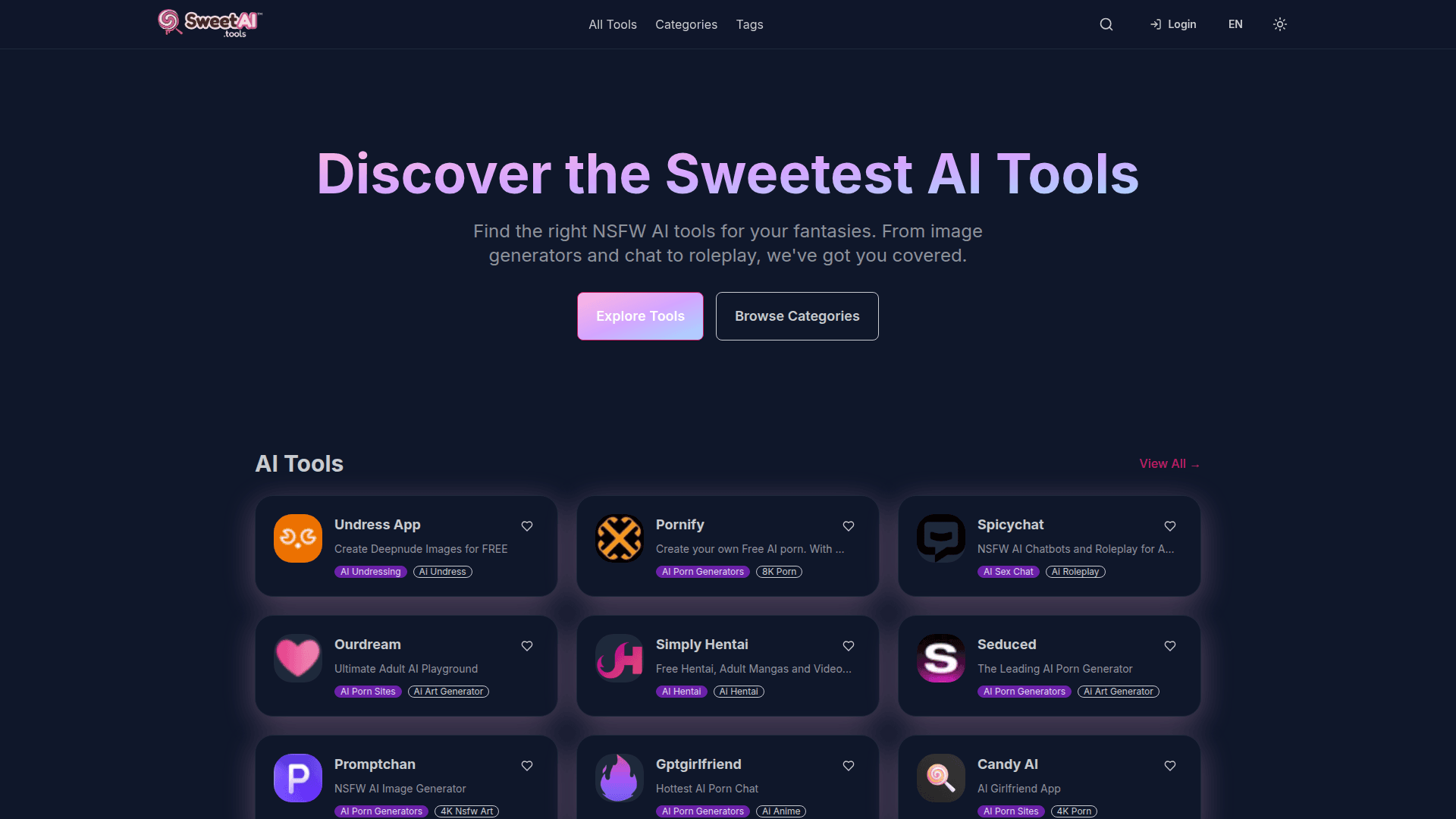Sweet AI Tools  - Product Image