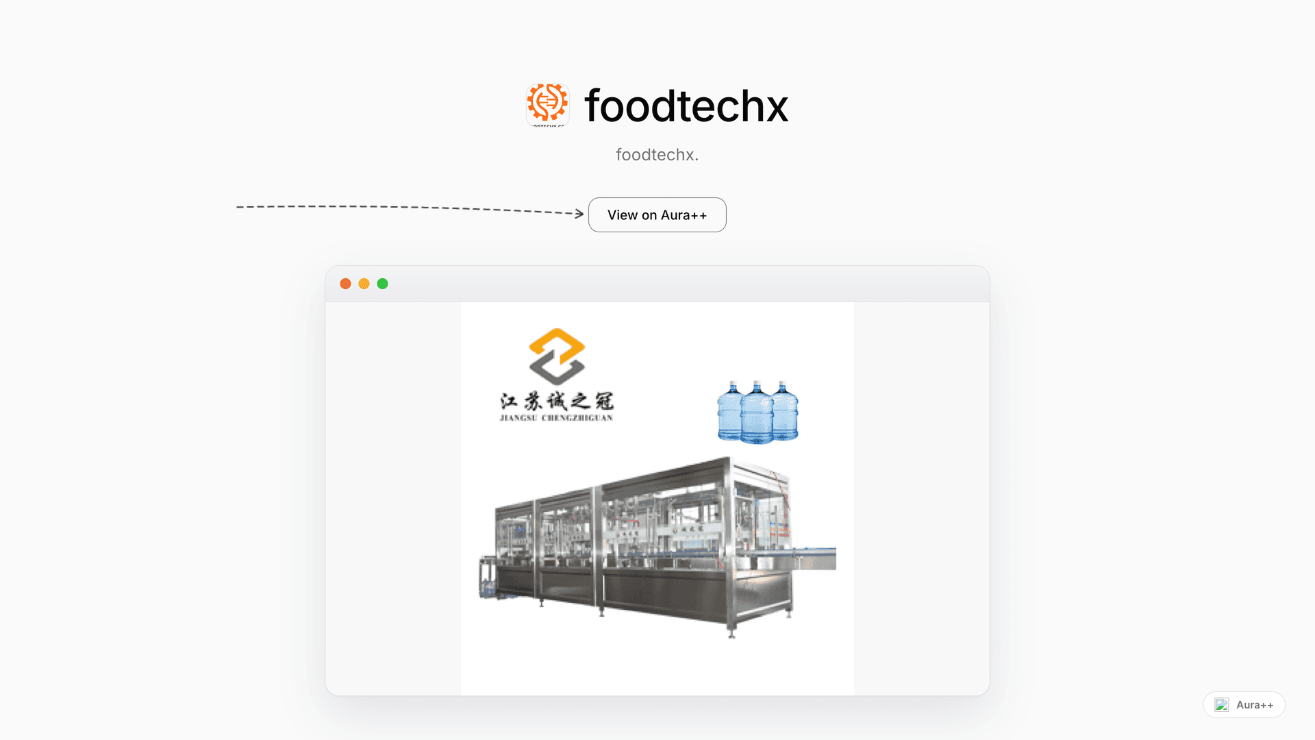 foodtechx launch story featured image on Aura++