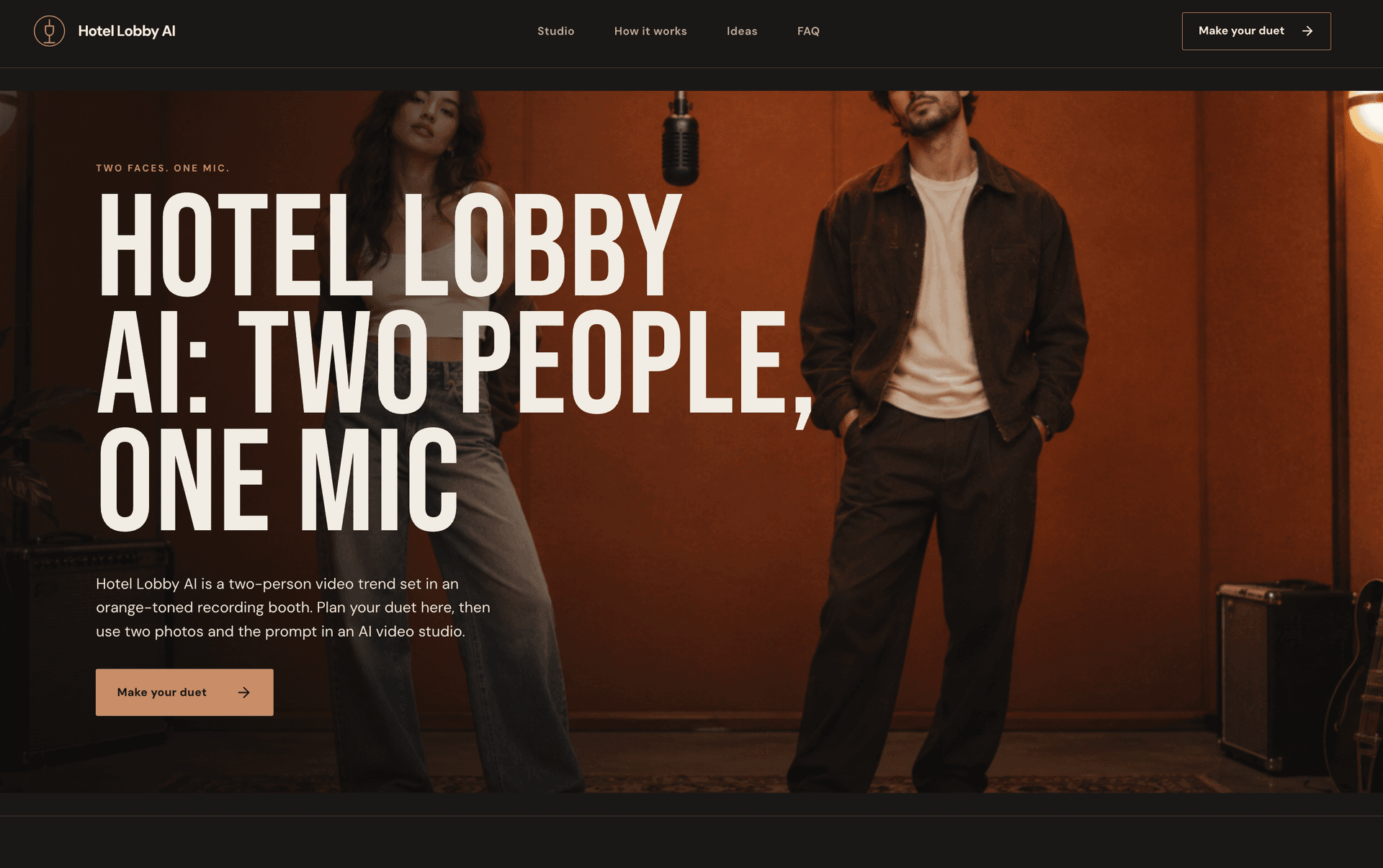 hotel-lobby product preview for startup listing on Aura++