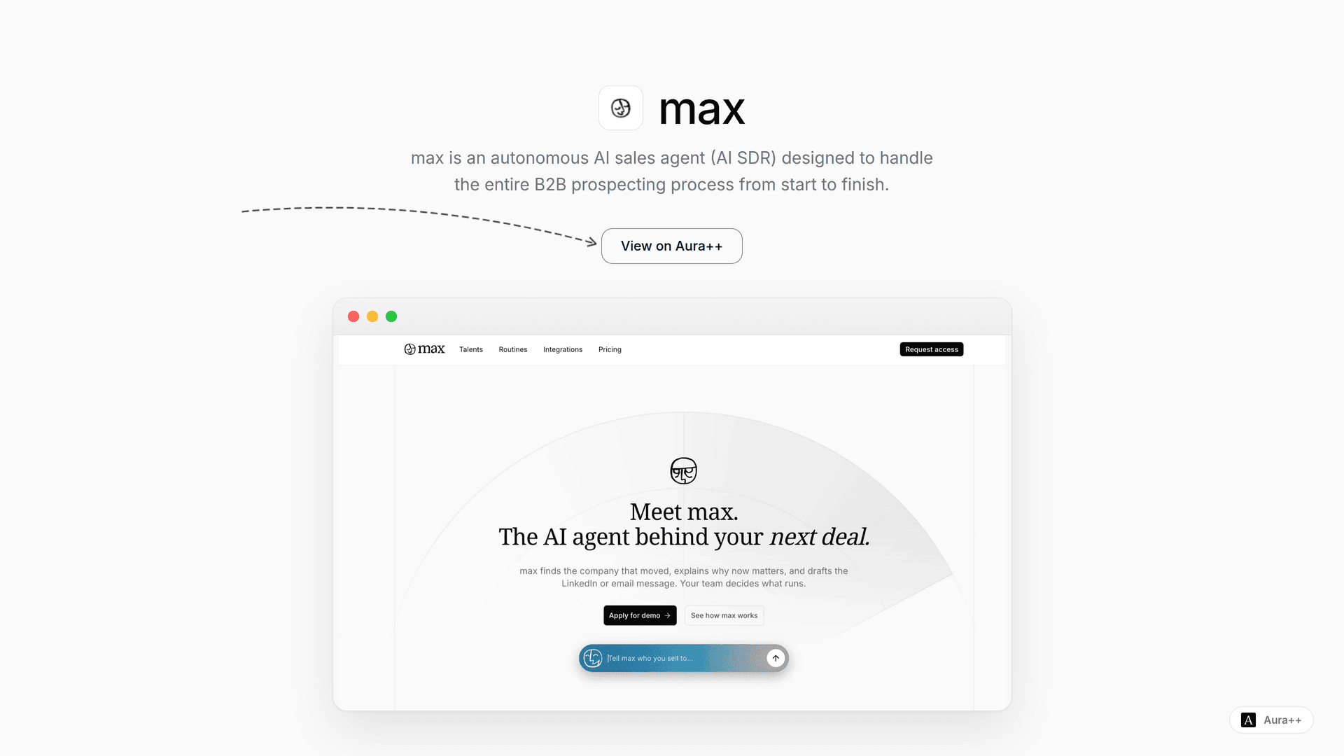 max launch story featured image on Aura++