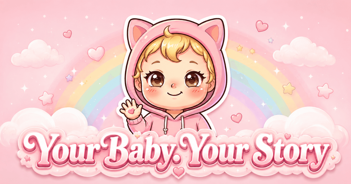 AIdorable: Virtual Baby AI Companion product preview for startup listing on Aura++
