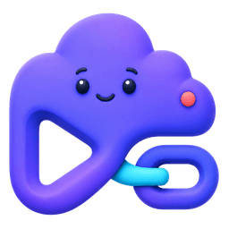 Video2URL startup logo on Aura++