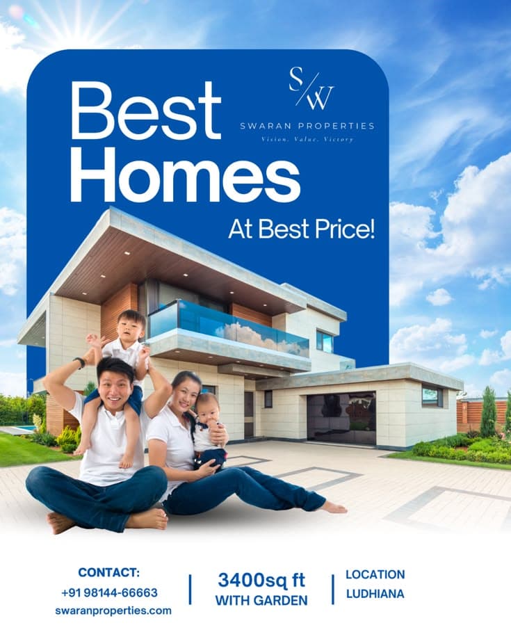 Swaran Properties Ludhiana product preview for startup listing on Aura++
