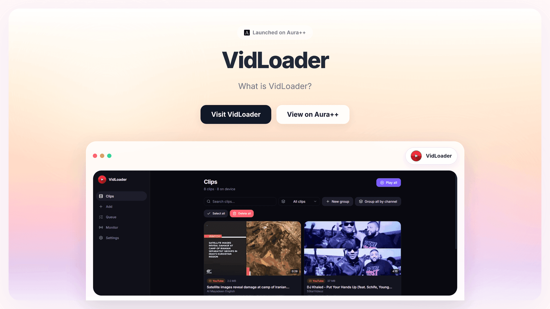 Effortlessly Save Videos Privately with VidLoader's Versatile Tool