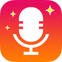 VoiceWarp startup logo on Aura++