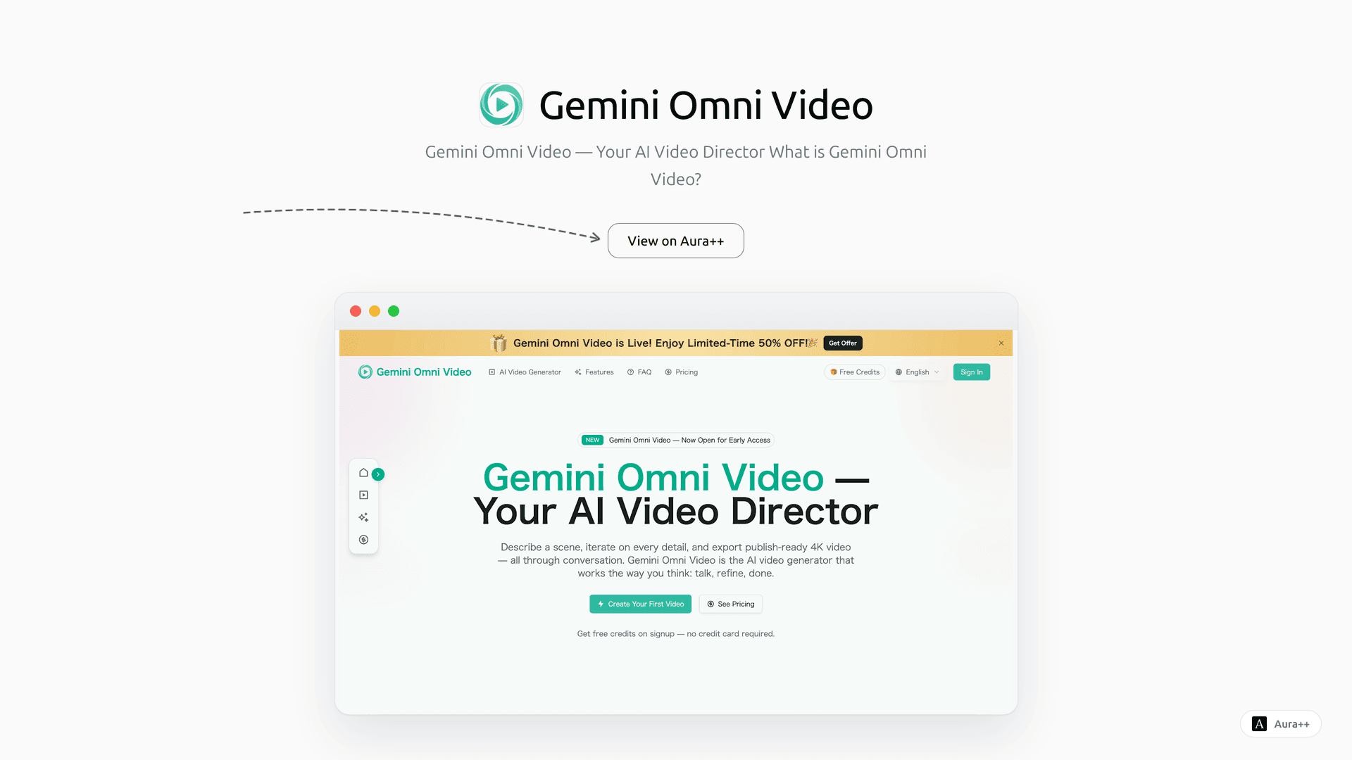 Gemini Omni Video - AI Video Generator