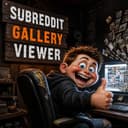 Subreddit Gallery Viewer startup logo on Aura++