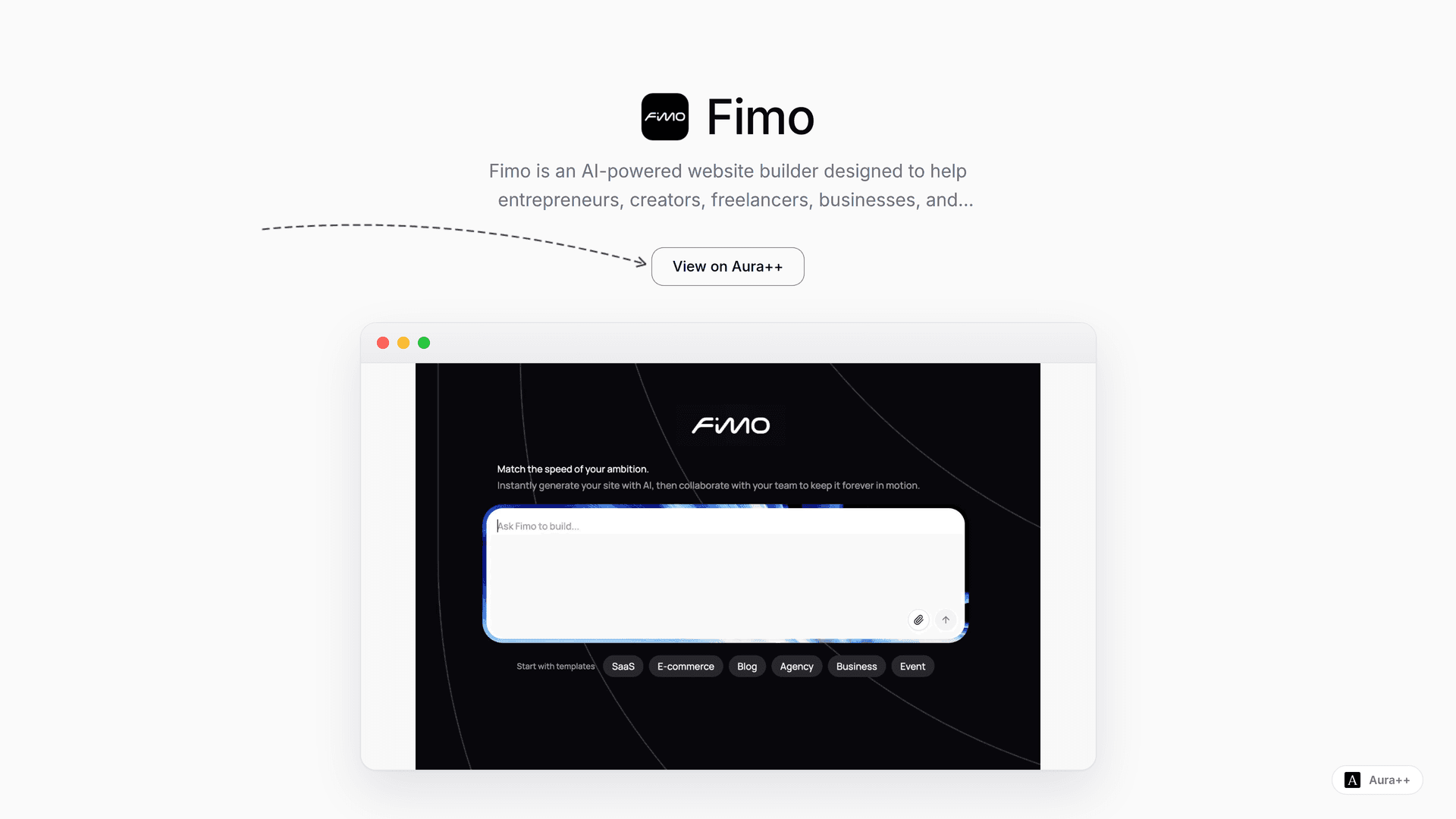 Overcome Website Building Challenges with Fimo's AI Solutions