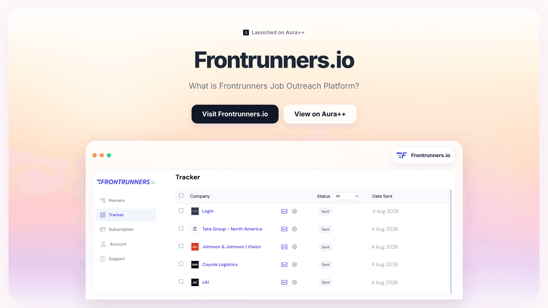 Proactive Job Search: How Frontrunners Enhances Outreach