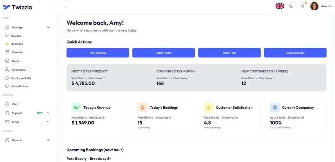 Twizzlo product preview for startup listing on Aura++