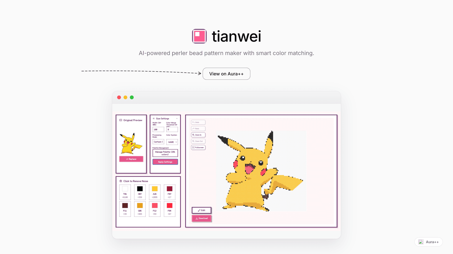tianwei launch story featured image on Aura++