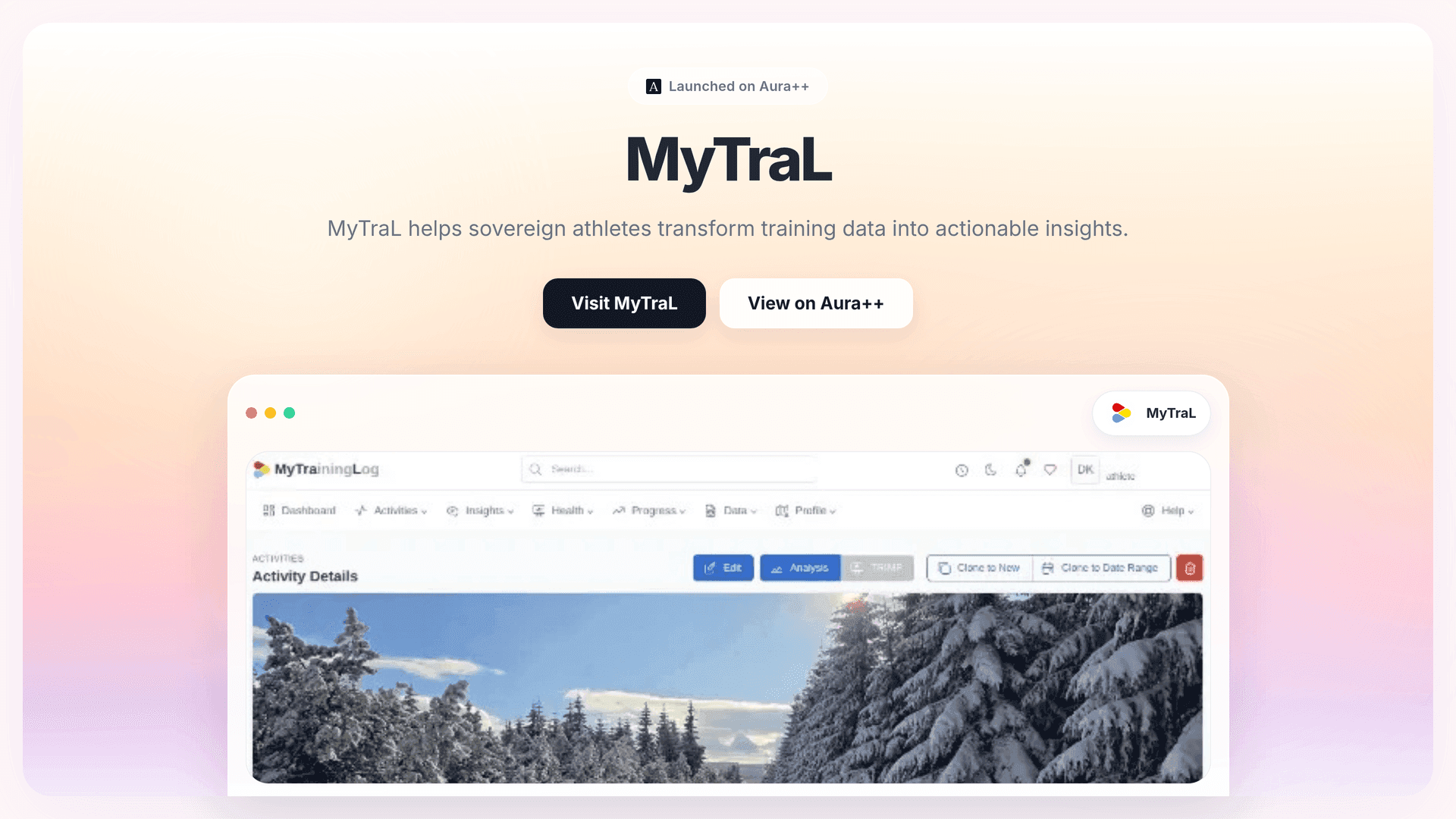 Optimize Athlete Performance with MyTraL's Data Insights