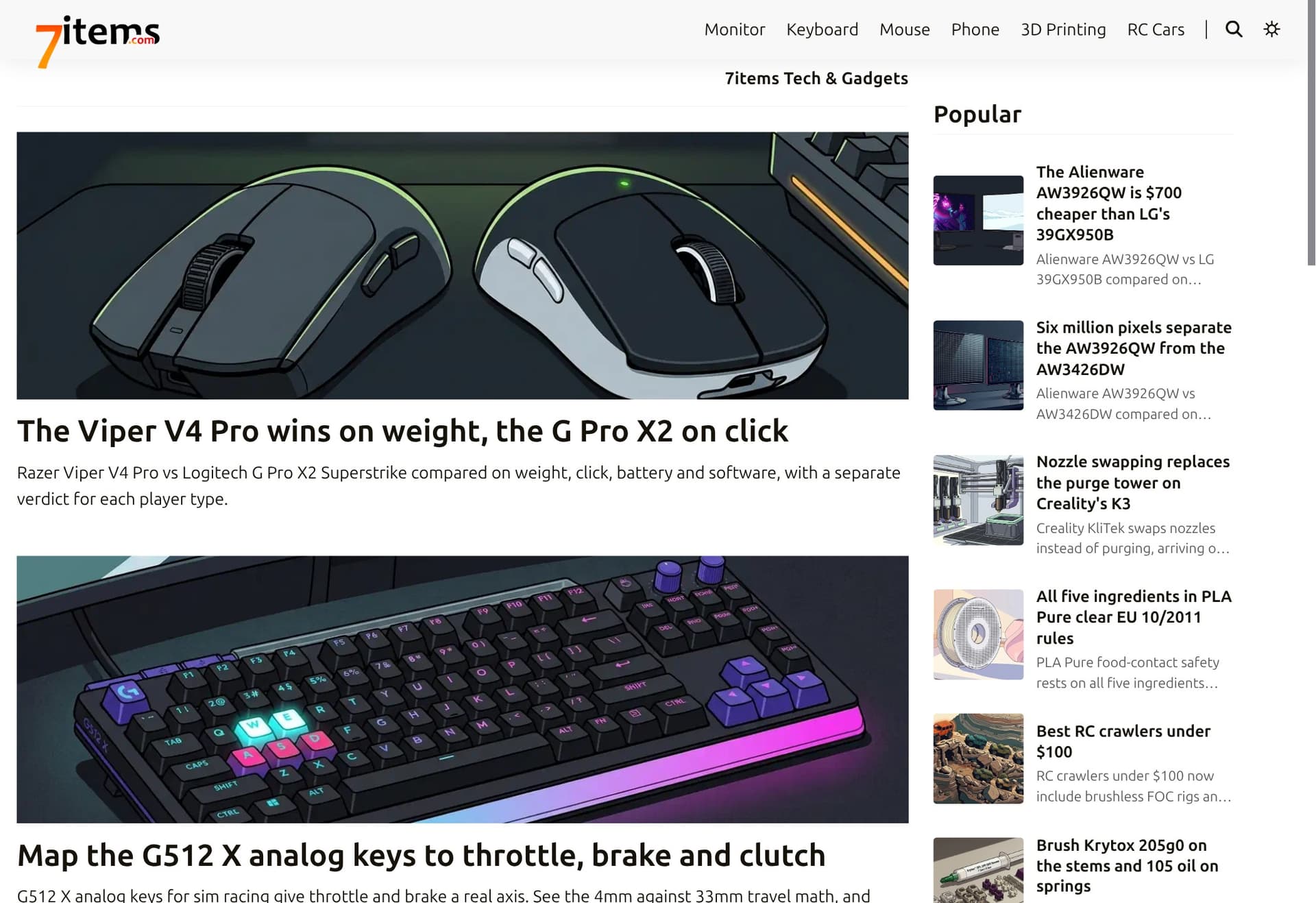 7items product preview for startup listing on Aura++