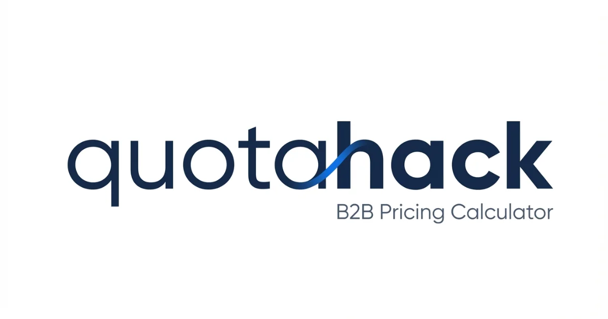 B2B Pricing Calculator for Sales Reps