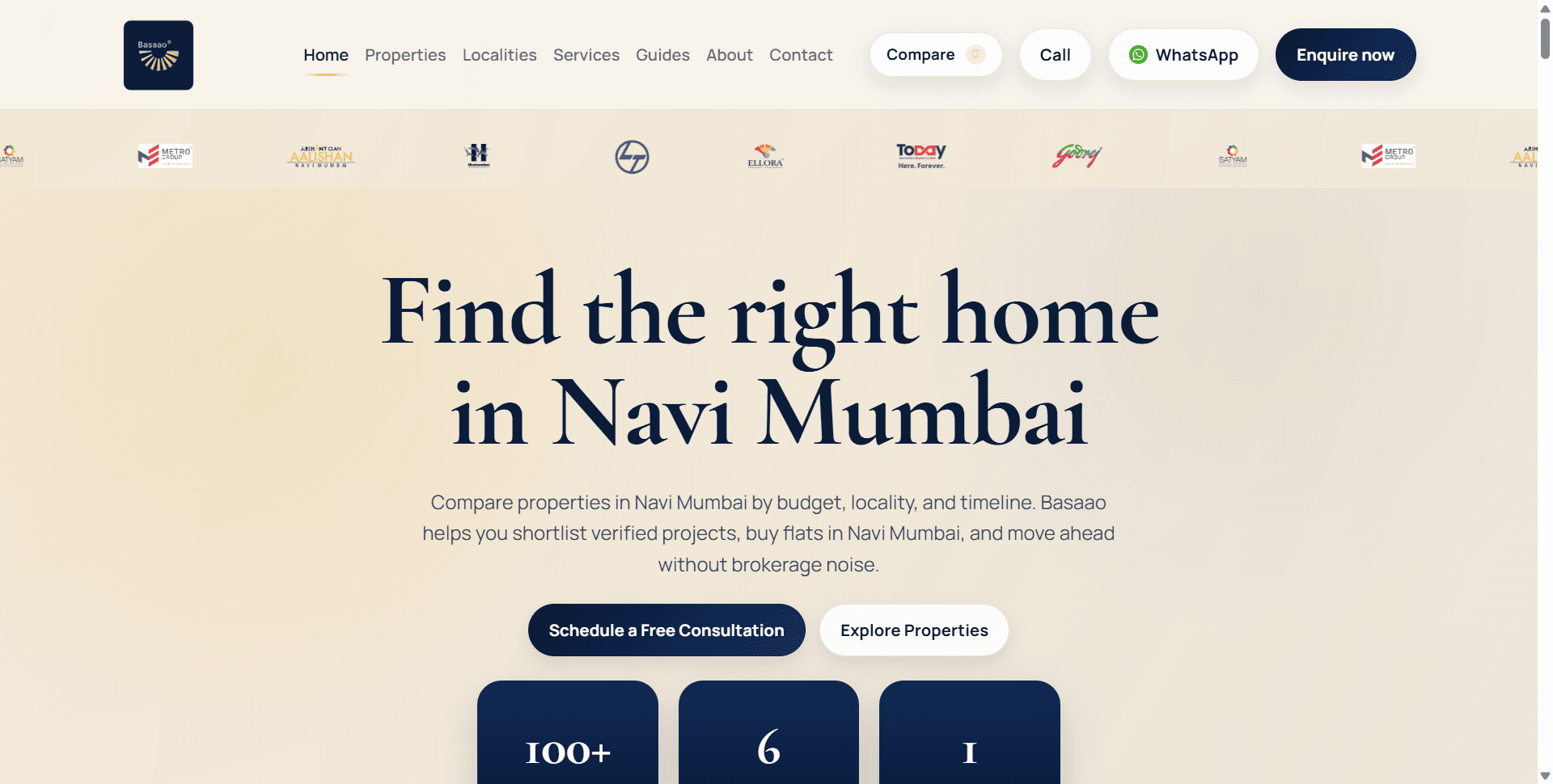 Basaao product preview for startup listing on Aura++