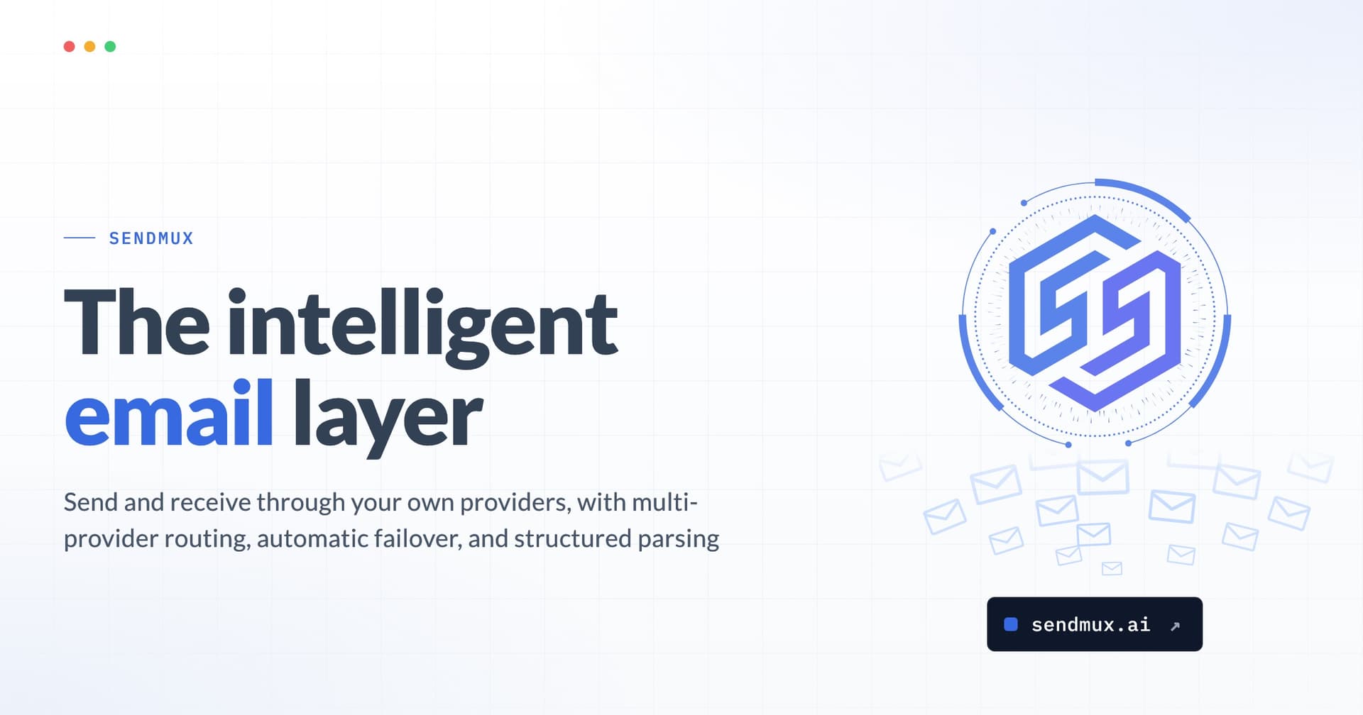 Email Inbox + Sending API for AI Agents product preview for startup listing on Aura++