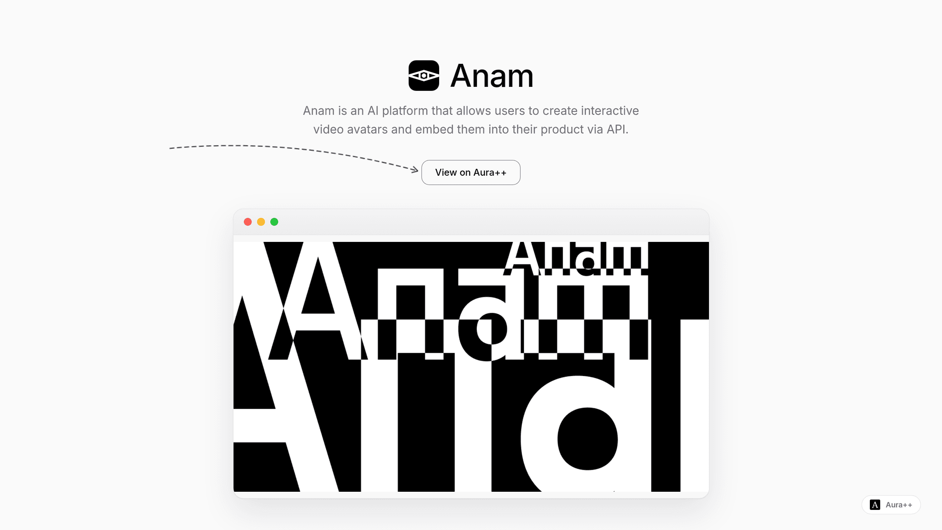 Enhance Customer Interaction with Anam's AI Video Avatars