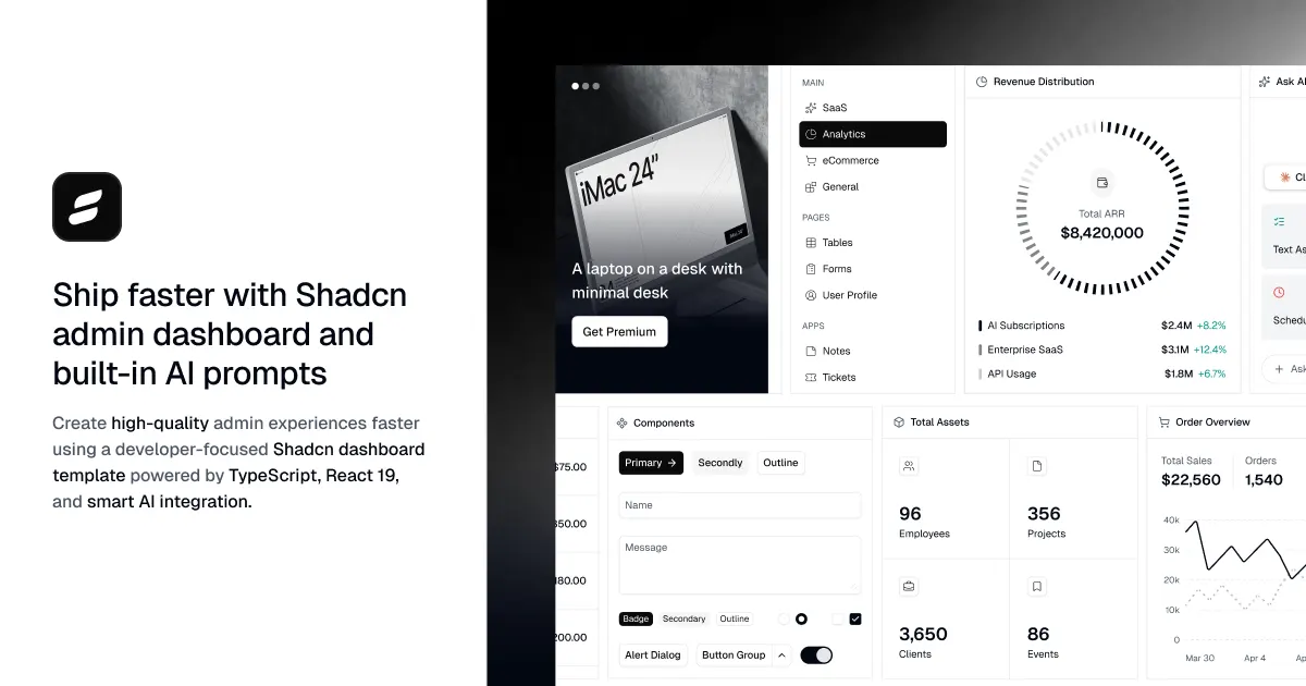 Shadcn Dashboard