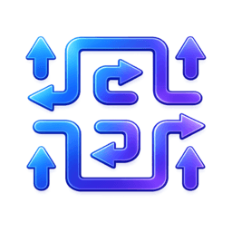 Arrow Slide Puzzle Game startup logo on Aura++