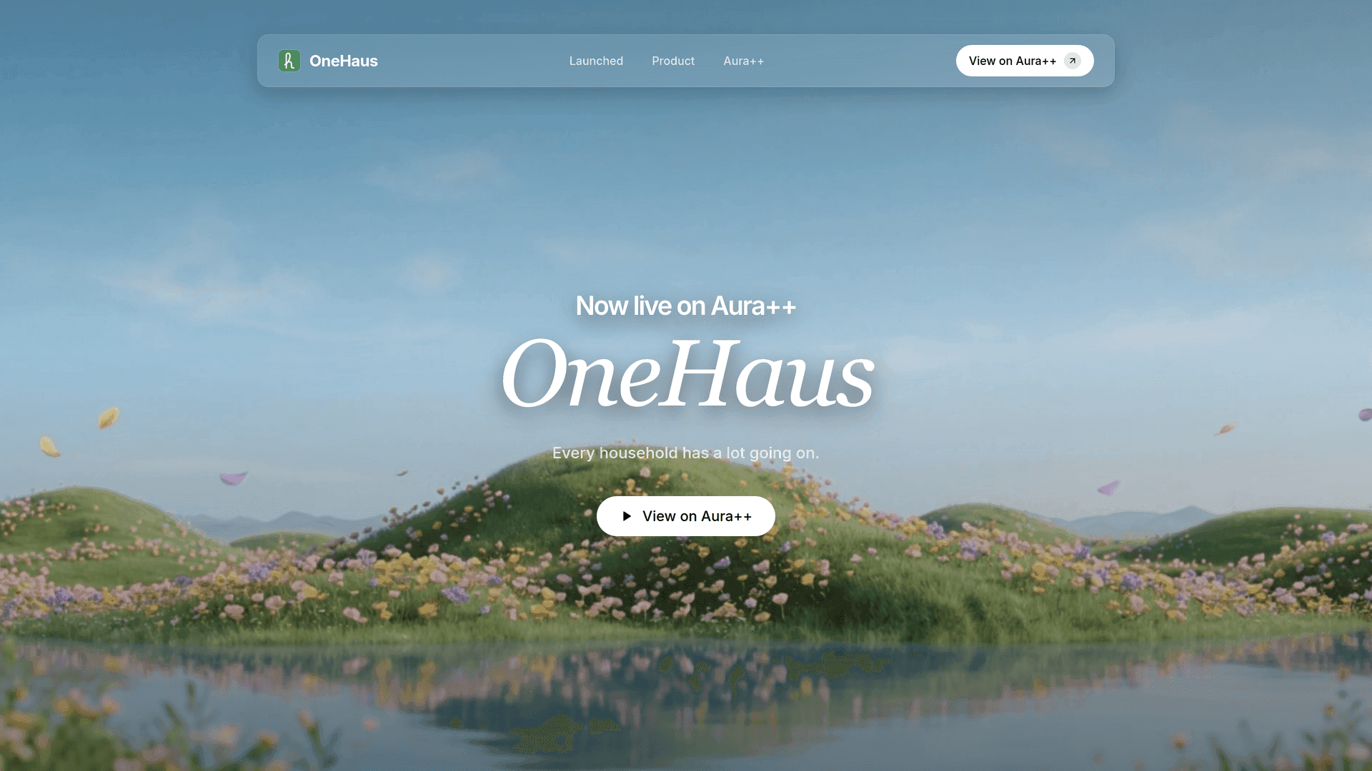OneHaus launch story featured image on Aura++