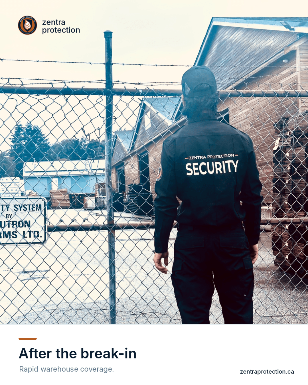 Chilliwack Security Services product preview for startup listing on Aura++