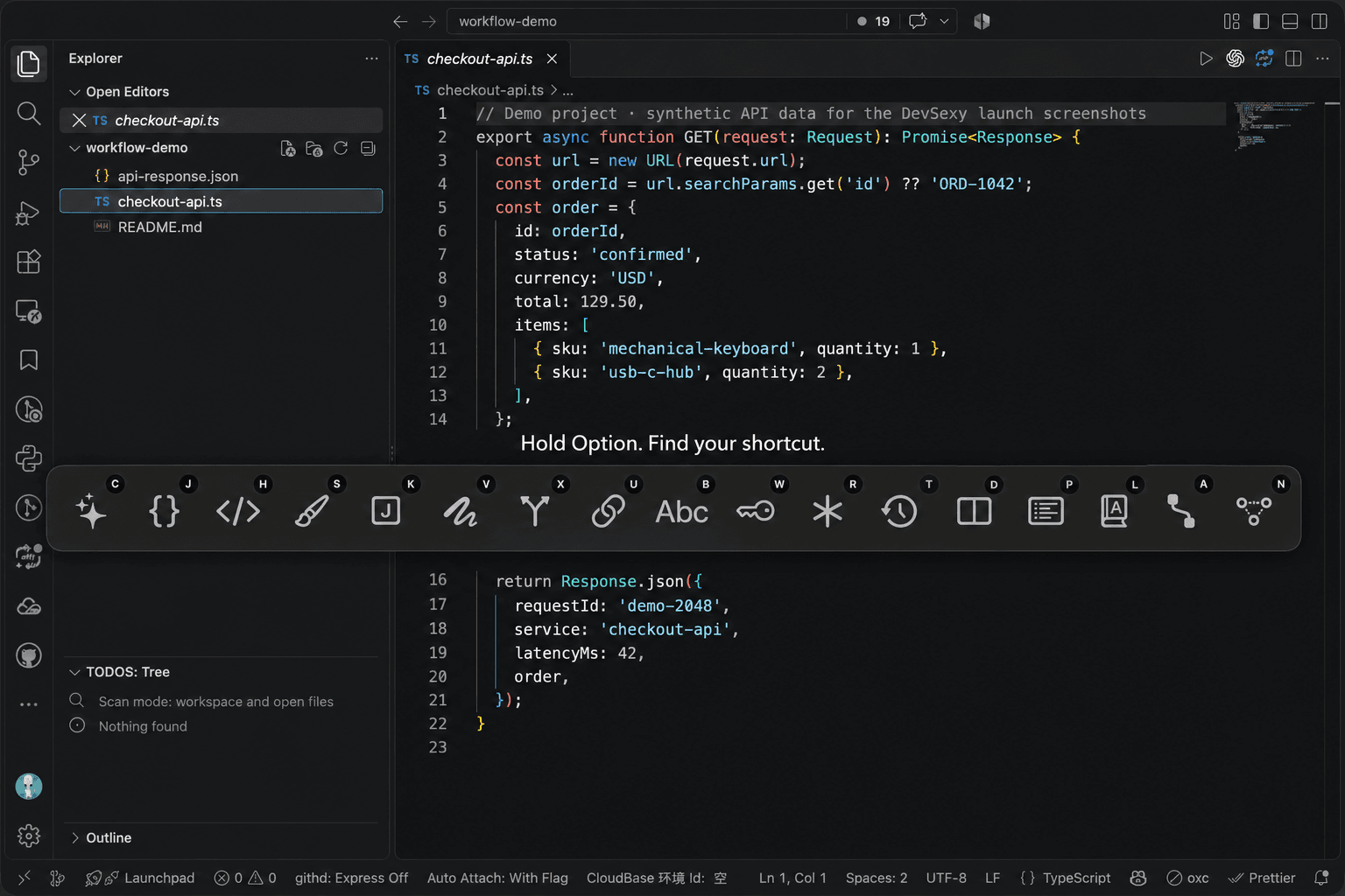 DevSexy product preview for startup listing on Aura++