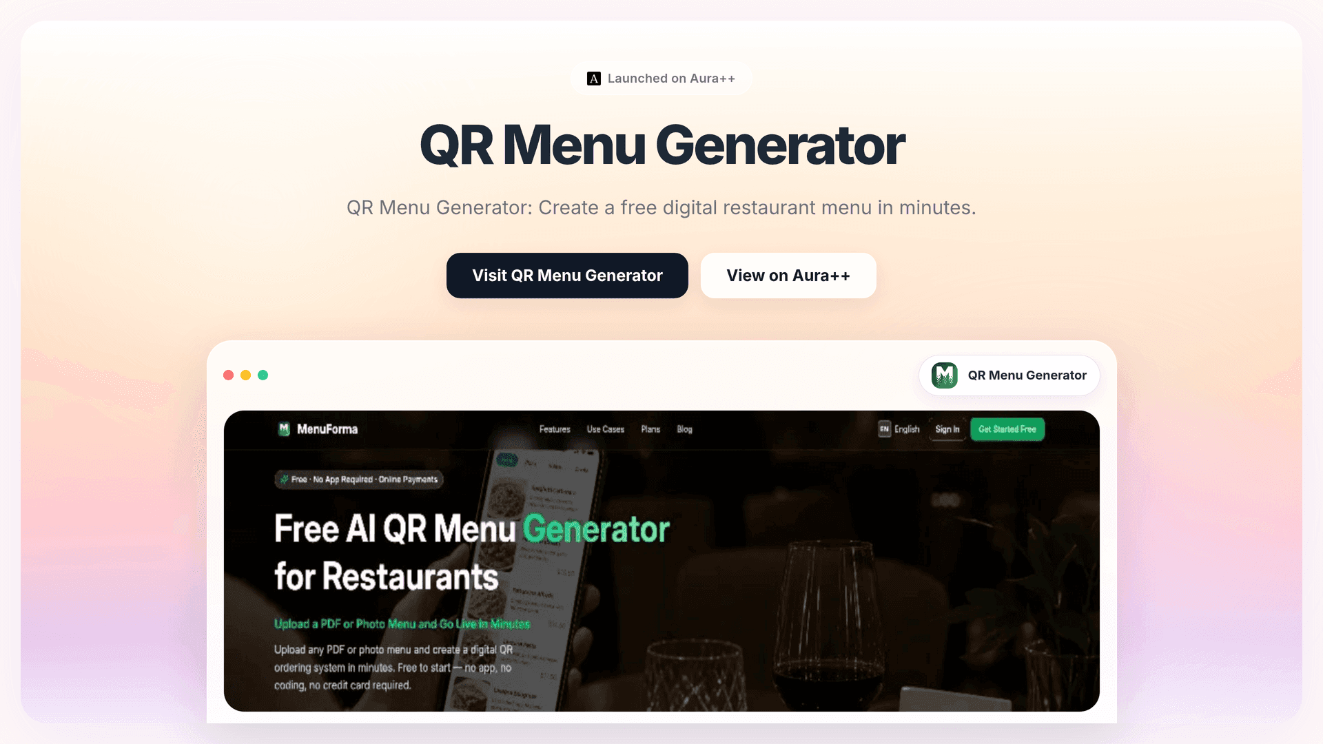 Digital Menus Made Easy: QR Menu Generator's Key Features